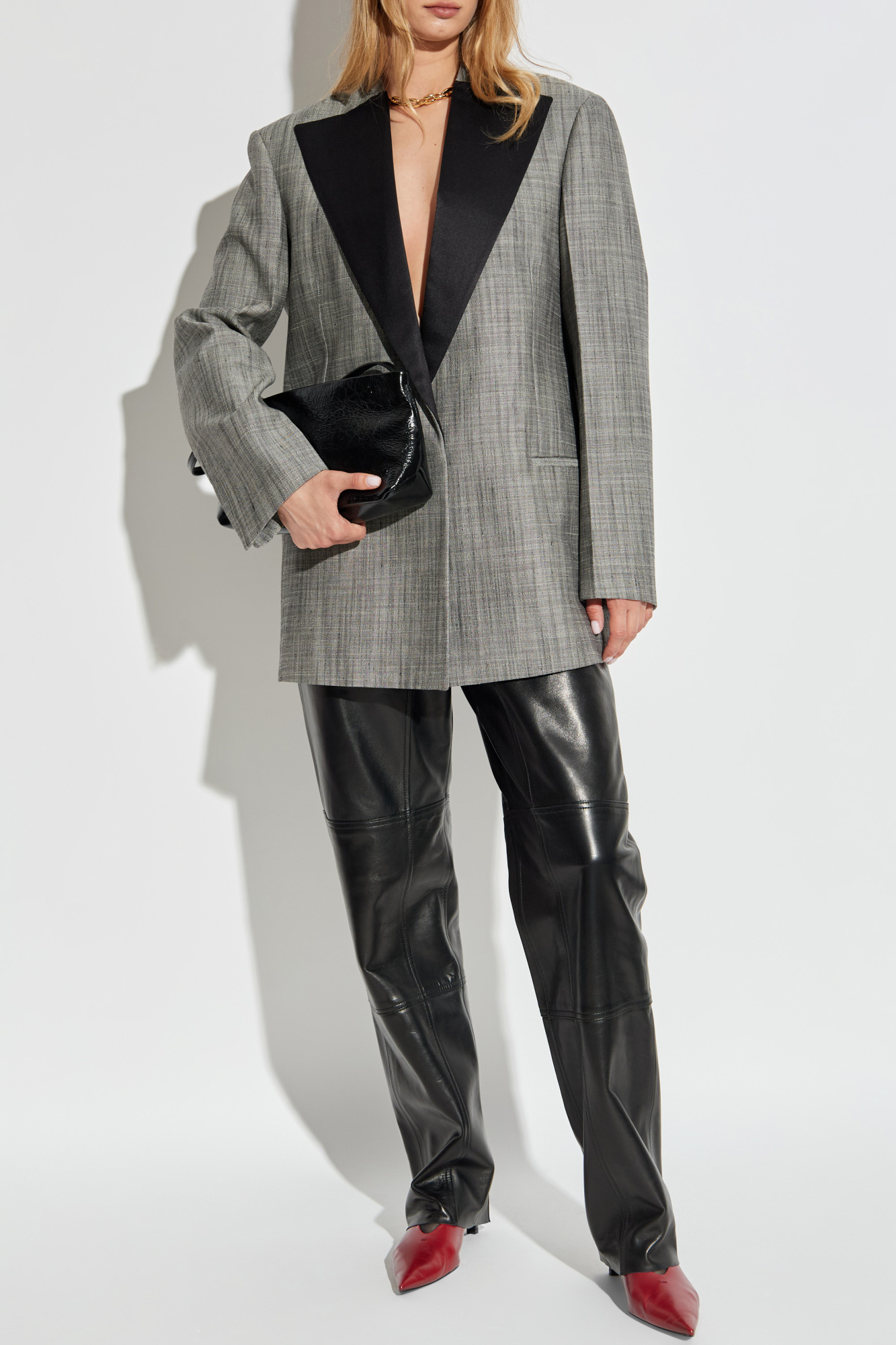 JIL SANDER テーラーメイド グレー ジャケット Jil Sander(ジルサンダー) テーラードジャケット(メンズ) - 海外